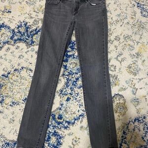 Loft Womens Jeans Gray Size 26 2 Modern Skinny Ankle Cotton Blend‎